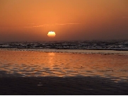 Trabalhos na praia de Peruíbe